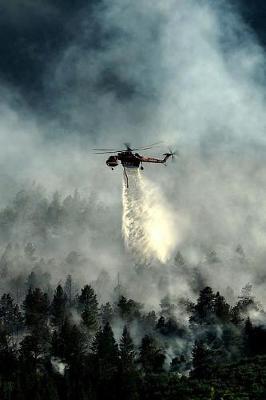 Book cover for Helicopter Fights Smoldering Forest Fire