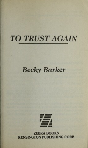 Cover of To Trust Again