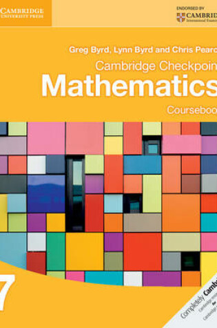 Cover of Cambridge Checkpoint Mathematics Coursebook 7