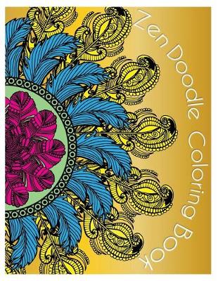 Book cover for Zendoodle Coloring Book