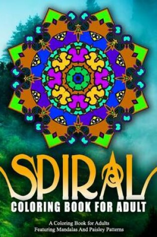 Cover of SPIRAL COLORING BOOKS FOR ADULTS - Vol.19