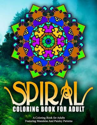Cover of SPIRAL COLORING BOOKS FOR ADULTS - Vol.19