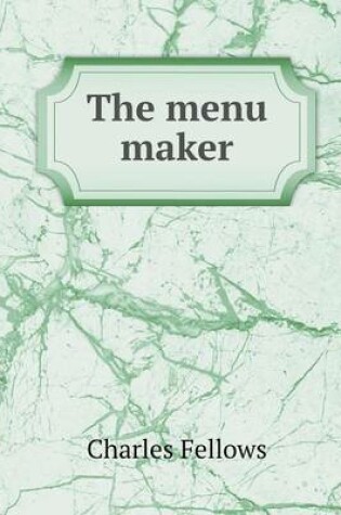 Cover of The Menu Maker