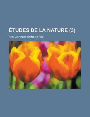 Book cover for Etudes de La Nature (3)