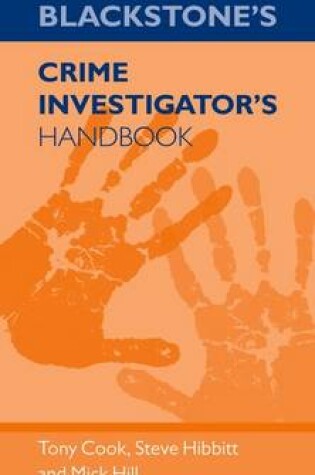 Cover of Blackstone's Crime Investigator's Handbook