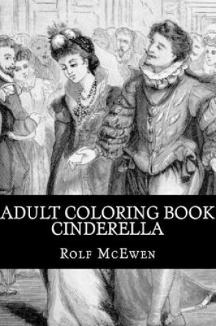 Cover of Adult Coloring Book Cinderella