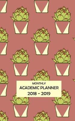 Book cover for Monthly Academic Planner