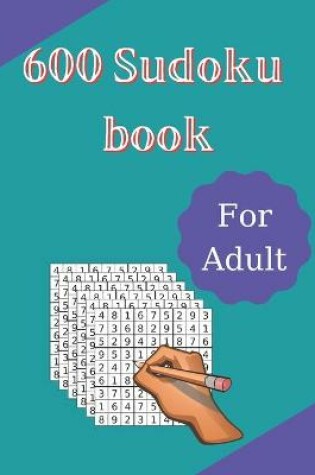 Cover of 600 Sudoku Book