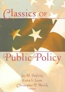 Book cover for Classics of Public Policy