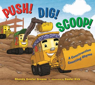 Book cover for Push! Dig! Scoop!