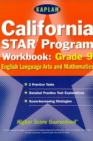 Cover of Kaplan California Star Program Workbook: Grade 9