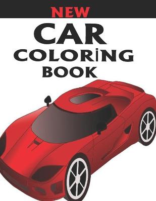 Book cover for Car Coloring Book