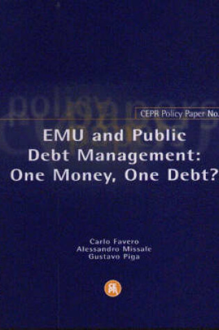 Cover of EMU and Public Debt Management