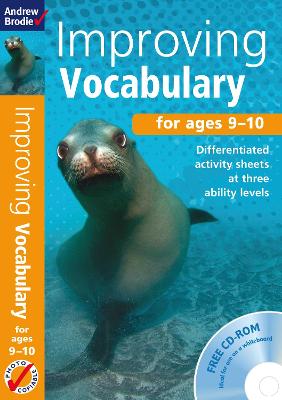 Book cover for Improving Vocabulary 9-10