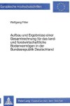 Book cover for Aufbau Und Ergebnisse Einer Gesamtrechnung Fuer Das Land- Und Forstwirtschaftliche Bodenvermoegen in Der Bundesrepublik Deutschland