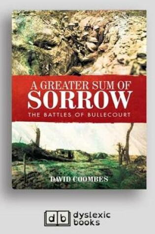 Cover of A Greater Sum of Sorrow