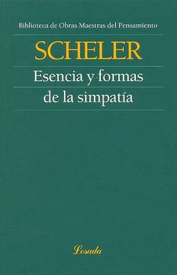 Book cover for Esencia y Formas de La Simpatia