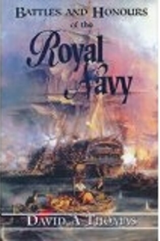 Cover of Battles and Honours of the Royal Navy