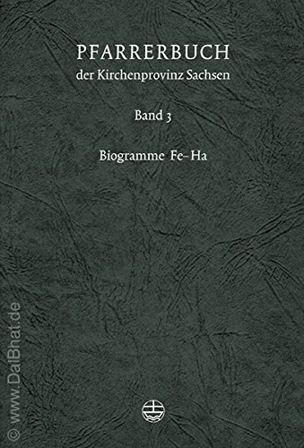 Book cover for Pfarrerbuch Der Kirchenprovinz Sachsen