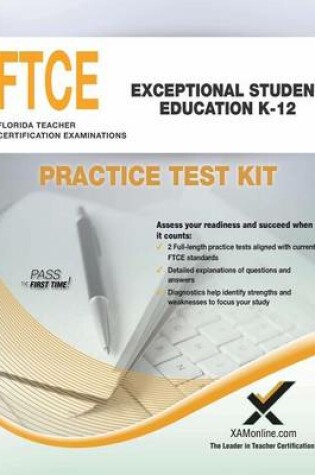 Cover of FTCE Exceptional Student Education K-12 Practice Test Kit