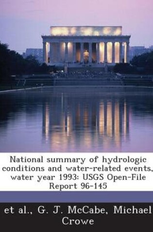 Cover of National Summary of Hydrologic Conditions and Water-Related Events, Water Year 1993