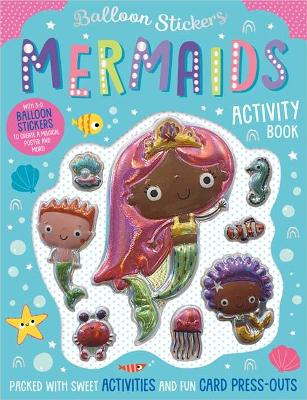 Book cover for Balloon Stickers Mermaids Activity Book