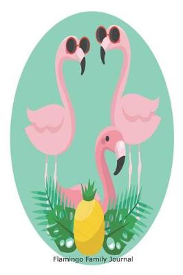 Book cover for Flamingo Family Journal