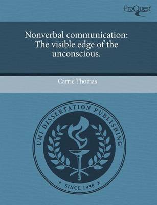 Book cover for Nonverbal Communication: The Visible Edge of the Unconscious