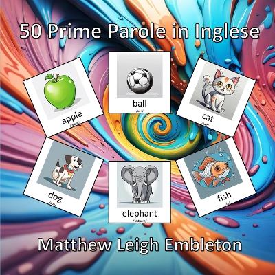 Book cover for 50 Prime Parole in Inglese