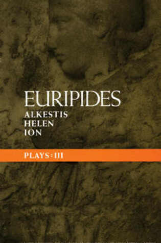 Cover of Euripides Plays: 3