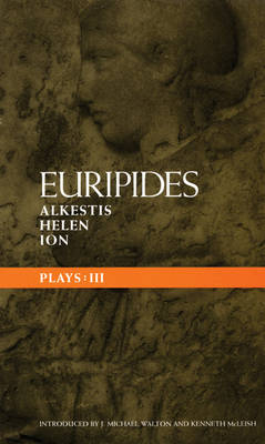 Book cover for Euripides Plays: 3