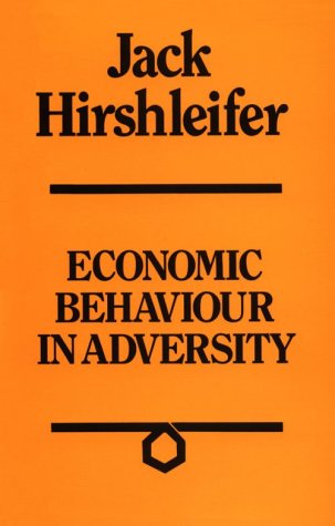 Book cover for Economic Behavior in Adversity