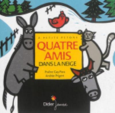 Book cover for Quatre amis dans la neige