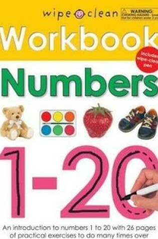 Cover of Wipe Clean Workbook Numbers 1-20