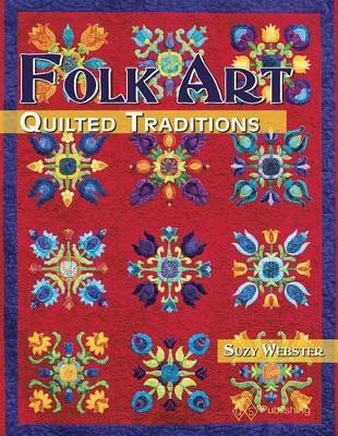 Book cover for Folk Art Quilted Traditions