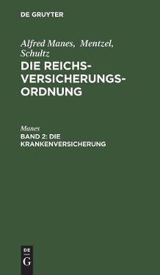 Book cover for Die Krankenversicherung