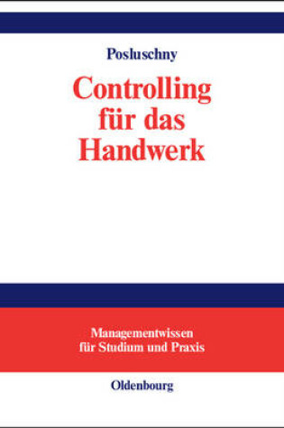 Cover of Controlling Fur Das Handwerk