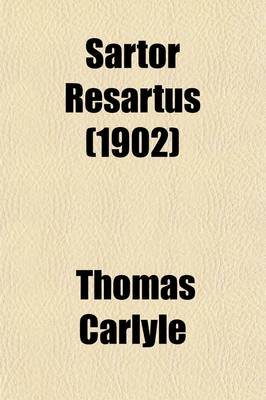 Book cover for Sartor Resartus (1902)