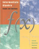 Book cover for Intermediate Algebra: Graphs and Functions