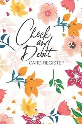 Cover of Check and Debit Card Register