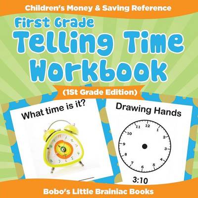 Book cover for First Grade - Telling Time Workbook (1st Grade Edition)
