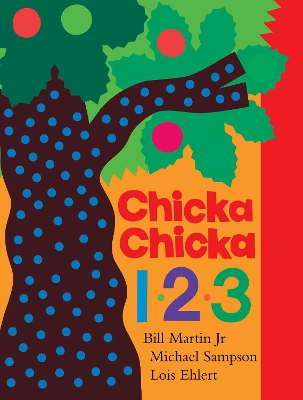 Book cover for Chicka Chicka 1, 2, 3