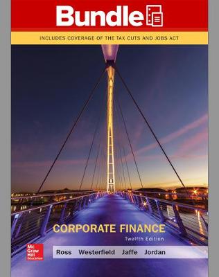 Book cover for Gen Combo Looseleaf Corporate Finance; Connect Access Card