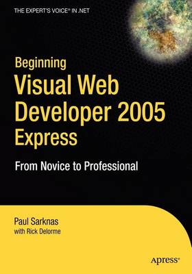 Book cover for Beginning Visual Web Developer 2005 Express: From Novice to Professional