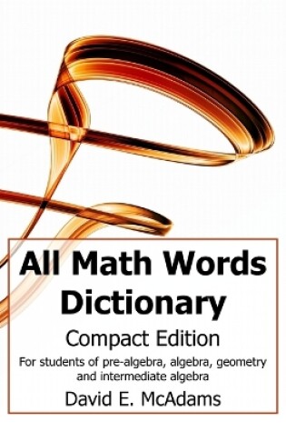 Cover of All Math Words Dictionary