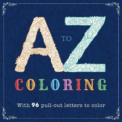 Book cover for A-Z Coloring