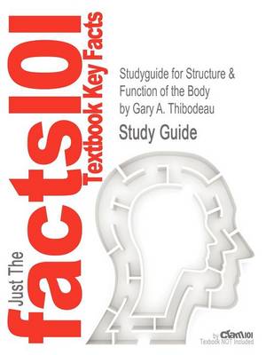 Book cover for Studyguide for Structure & Function of the Body by Thibodeau, Gary A., ISBN 9780323077224