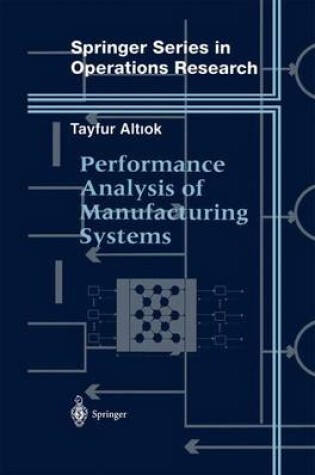 Cover of Performance Analysis of Manufacturing Systems