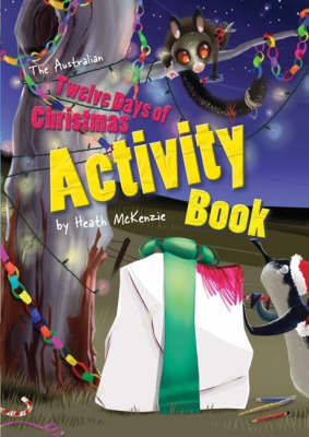 Book cover for Australian Twelve Days of Christmas Activity Book