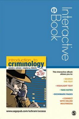 Cover of Introduction to Criminology Interactive eBook